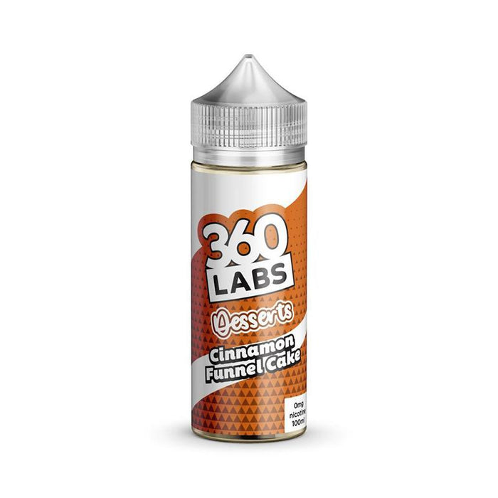 Cinnamon Funnel Cake 100ml E-Liquid by 360 Lab