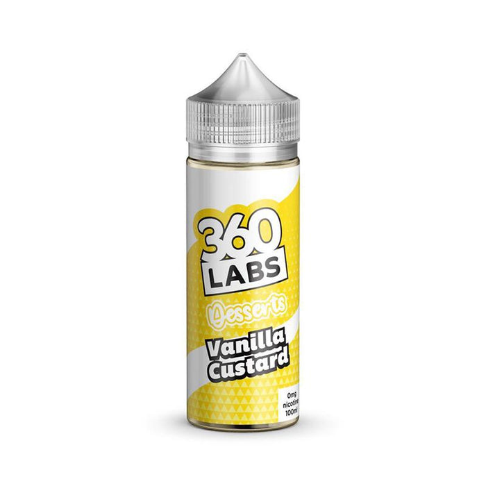 Vanilla Custard 100ml E-Liquid by 360 Lab