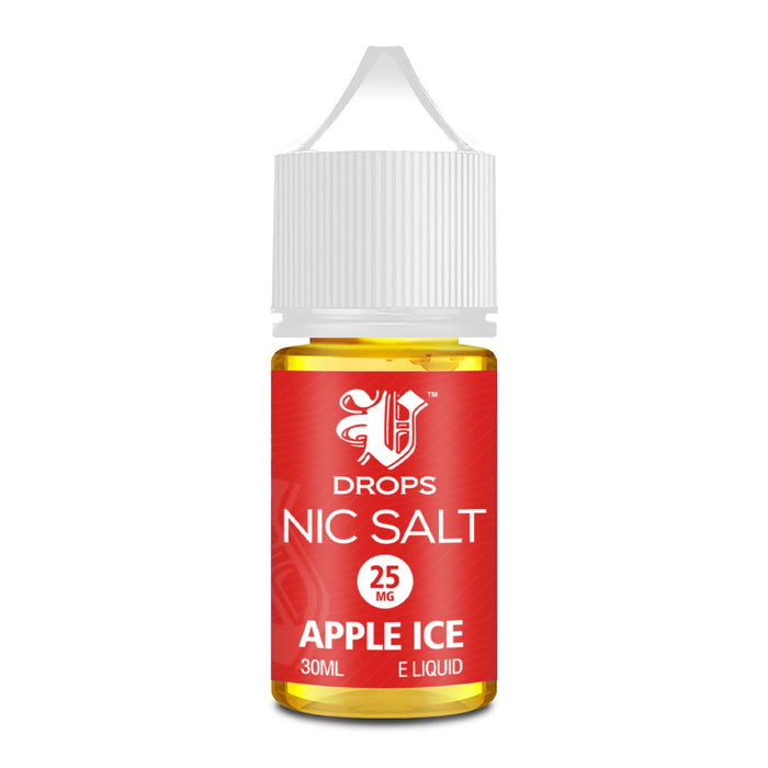 Apple Ice V Drops 30ml Nic Salt E-Liquid in Pakistan