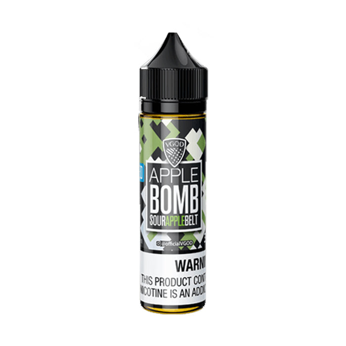 Iced Apple Bomb 60ml Shortfill E-Liquid by VGOD