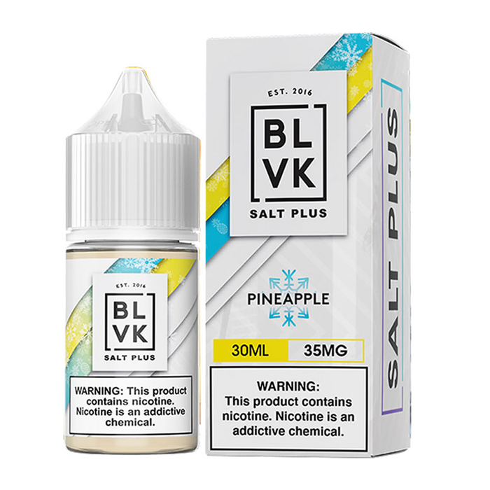 Pineapple Ice 30ml Nicotine Salt Plus E-Liquid by BLVK