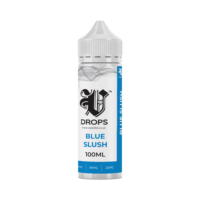 Blue Slush 50ml Shortfil E-Liquid - V Drops - White Range