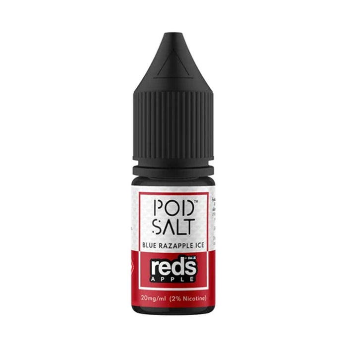 Blue Razapple Ice 10ml Nicotine Salt E-Liquid by Pod Salt