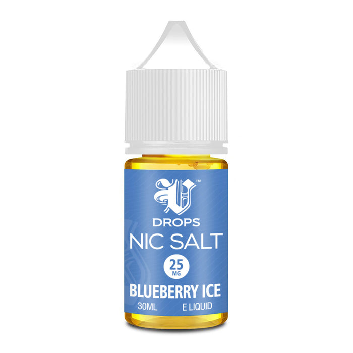 Blueberry Ice 30ml Nic Salt E-Liquid V Drops