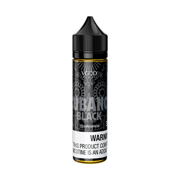 Cubano Black 60ml Shortfill E-Liquid by VGOD