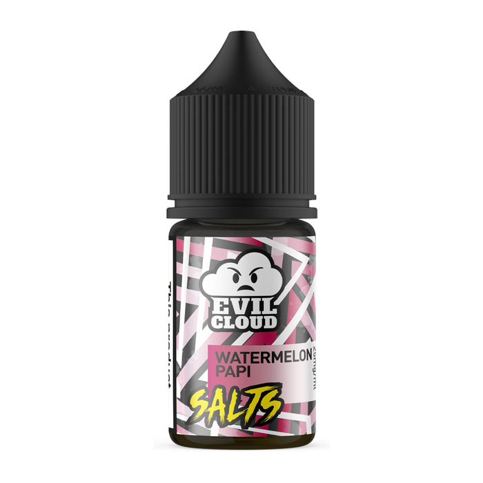 Watermelon Papi 30ml Nic Salt E-Liquid by Evil Cloud