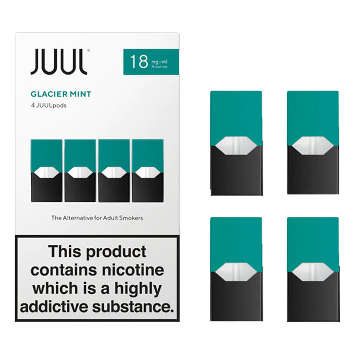 Juul Pods 20MG Glacier Mint Pack of 4