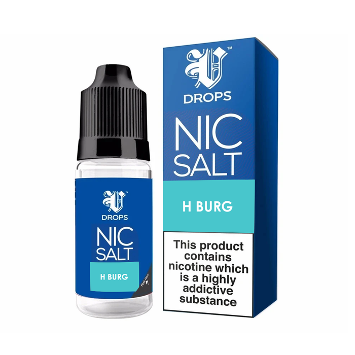 Heisinberg 10ml Nic Salt E-Liquid V Drops - Rainbow Range