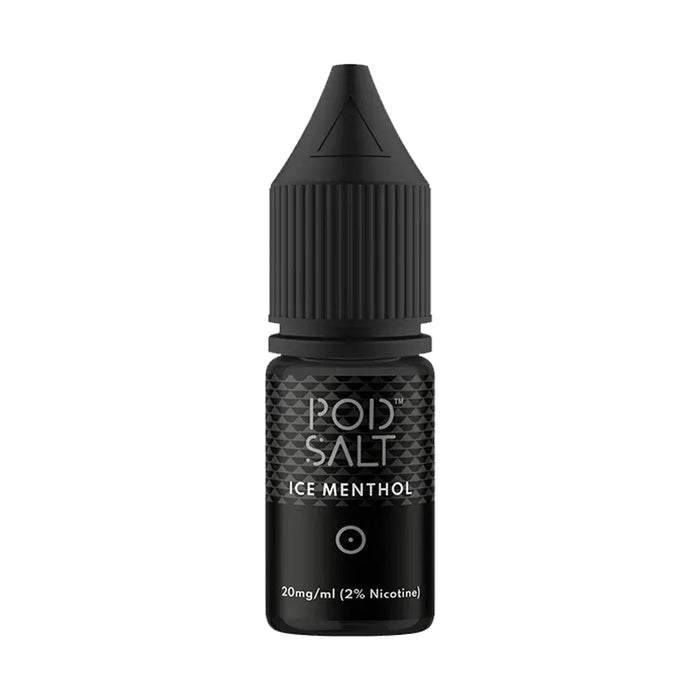 Ice Menthol 10ml Nicotine Salt E-Liquid by Pod Salt