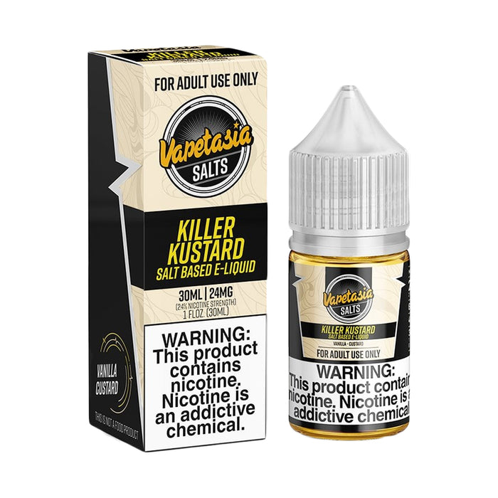 Killer Kustard 30ml Nic Salt E-Liquid by Vapetasia