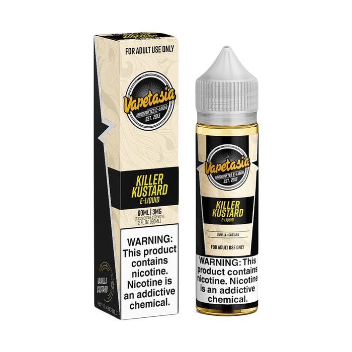Killer Kustard 60ml Shortfill E-Liquid by Vapetasia