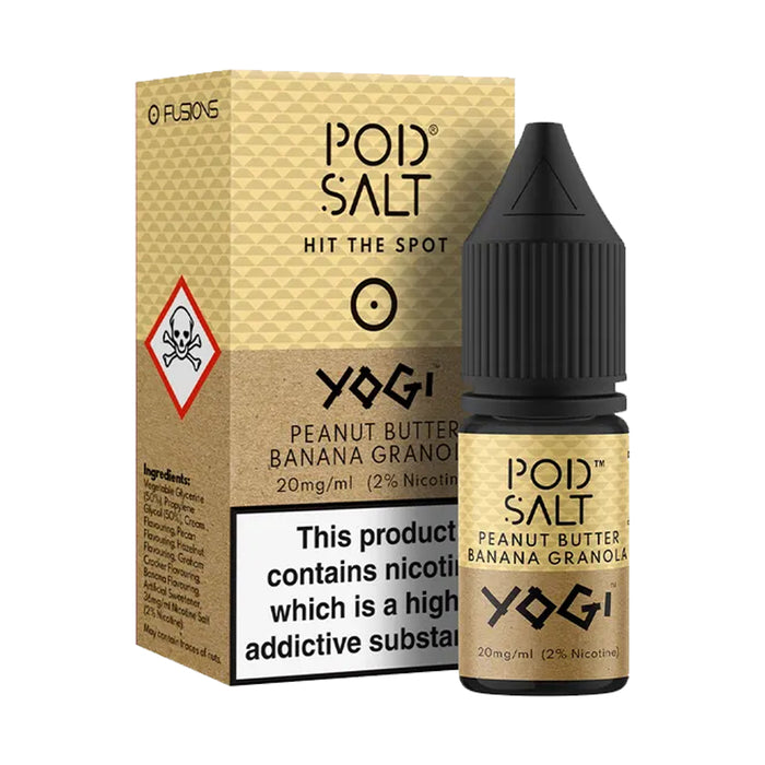 Yogi 10ml Nicotine Salt E-Liquid by Pod Salt