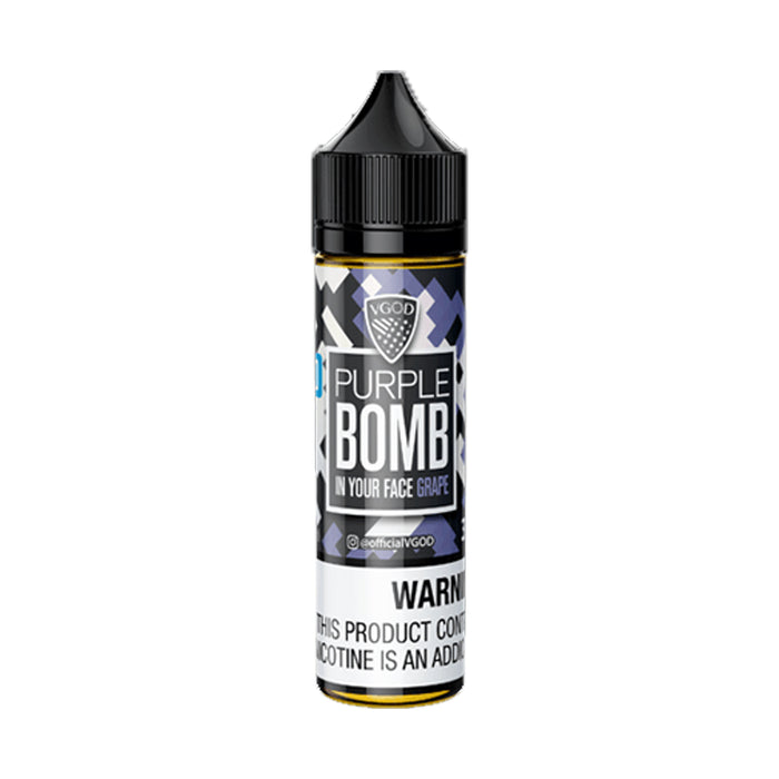 Iced Purple Bomb 60ml Shortfill E-Liquid by VGOD