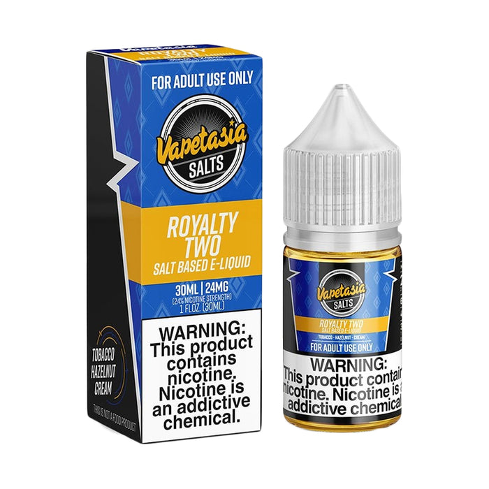 Royalty Two 30ml Nic Salt E-Liquid by Vapetasia