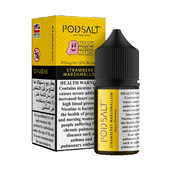 Marina Marshmallow Man III Fusion 30ml Nicotine Salt E-Liquid by Pod Salt