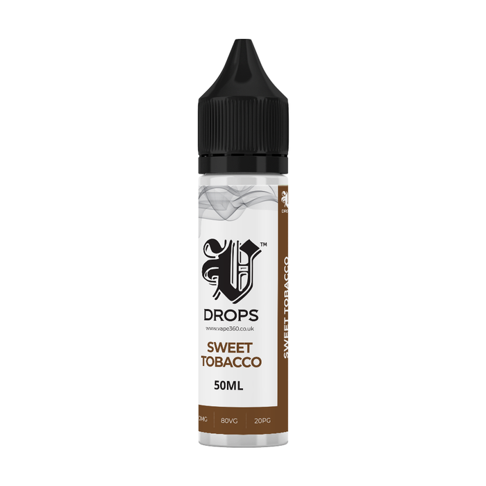 Tobacco 1960 50ml Shortfil E-Liquid - V Drops - White Range