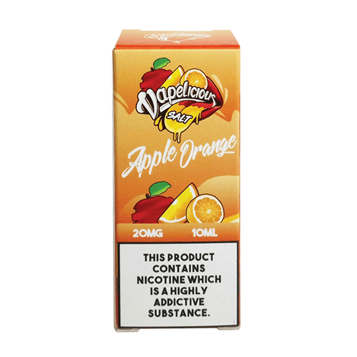 Apple Orange 10ml Nic Salt By Vapelicious
