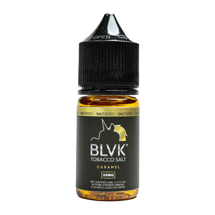 Caramel Tobacco 30ml Nicotine Salt E-Liquid by BLVK