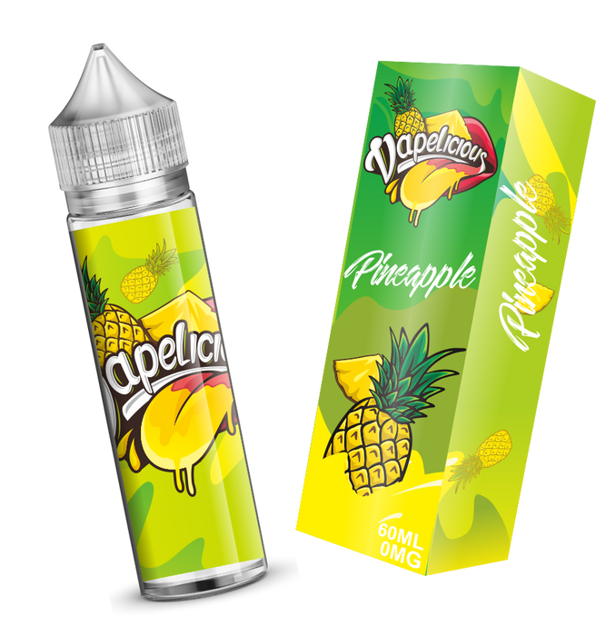 Pineapple 50ml Shortfill By Vapelicious E-Liquids