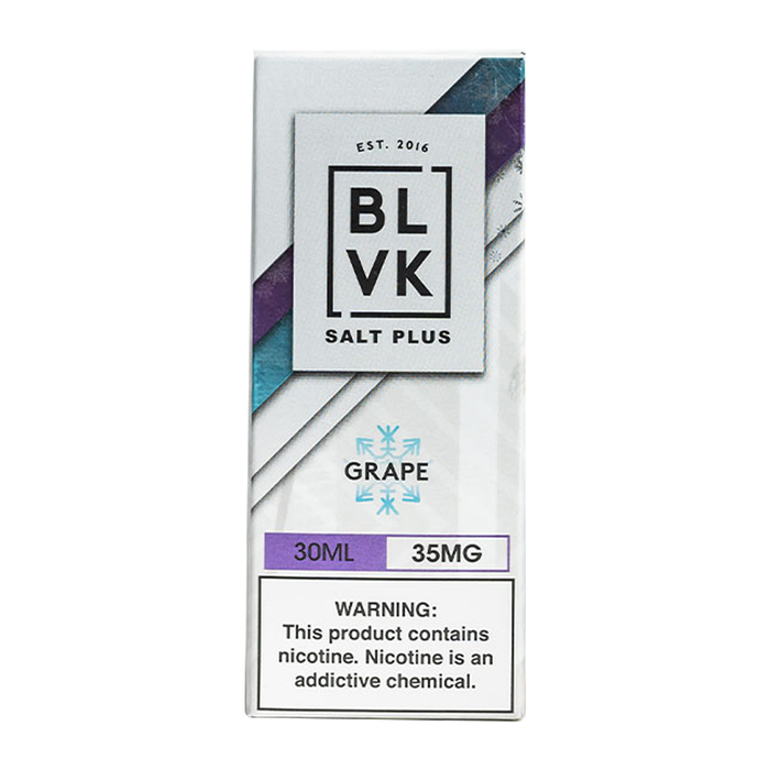 Grape Ice 30ml Nicotine Salt Plus E-Liquid by BLVK
