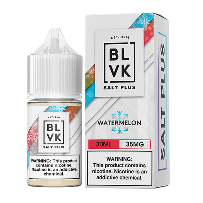 Watermelon Ice 30ml Nicotine Salt Plus E-Liquid by BLVK