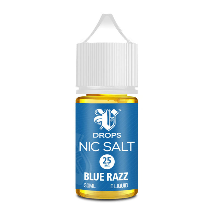 Blue Razz 30ml Nic Salt E-Liquid V Drops