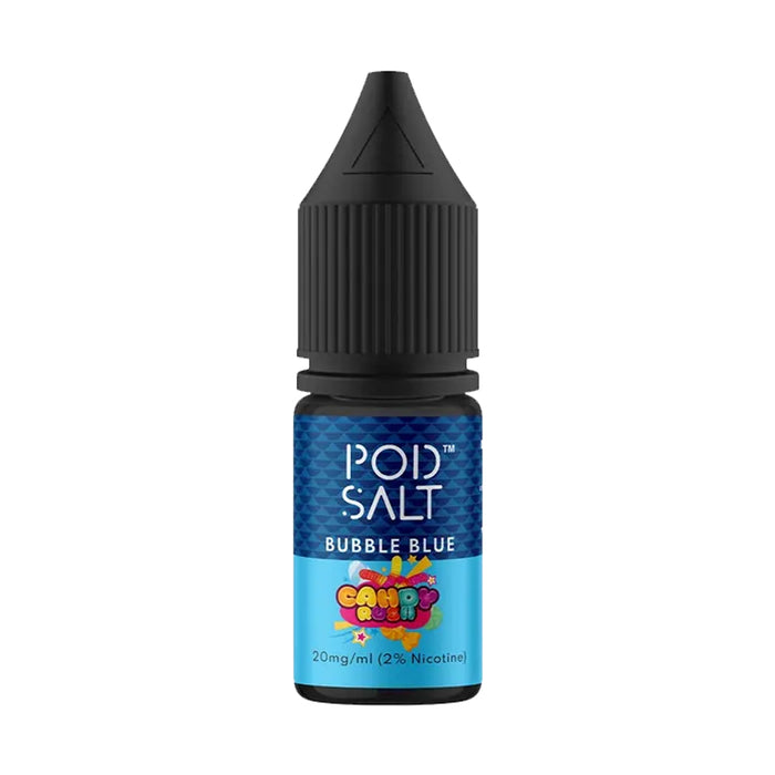 Bubble Blue 10ml Nicotine Salt E-Liquid by Pod Salt