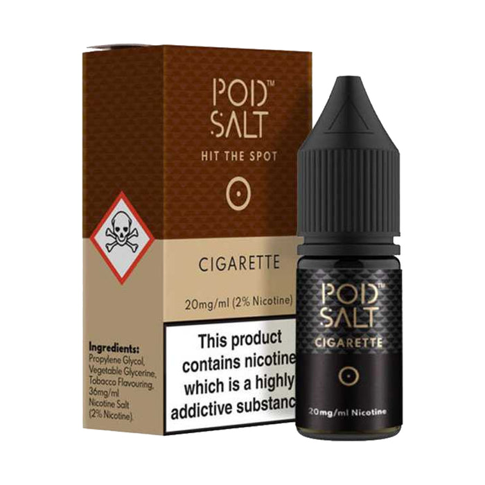 Cigarette 30ml Nicotine Salt E-Liquid by Pod Salt
