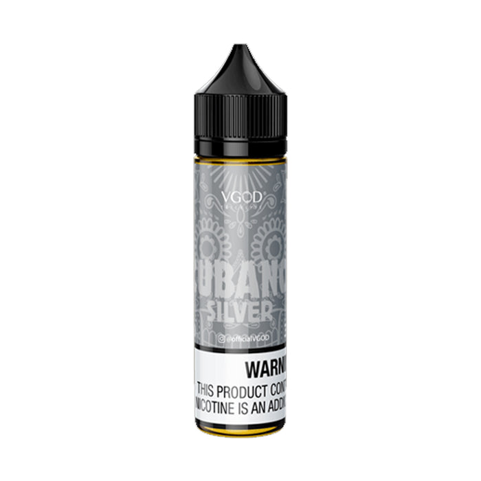 Cubano Silver 60ml Shortfill E-Liquid by VGOD