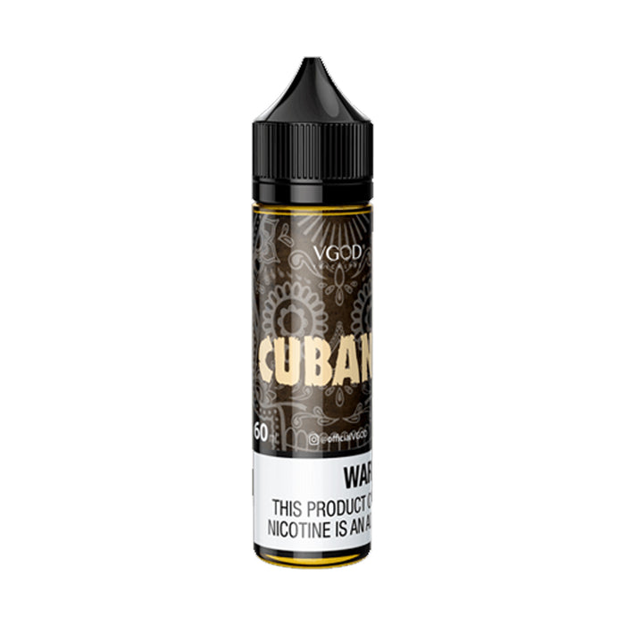 Cubano Rich Creamy Cigar 60ml Shortfill E-Liquid by VGOD