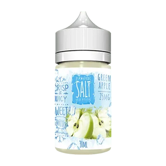 Green Apple Iced 30ml Nic Salt E-liquid By Skwezed