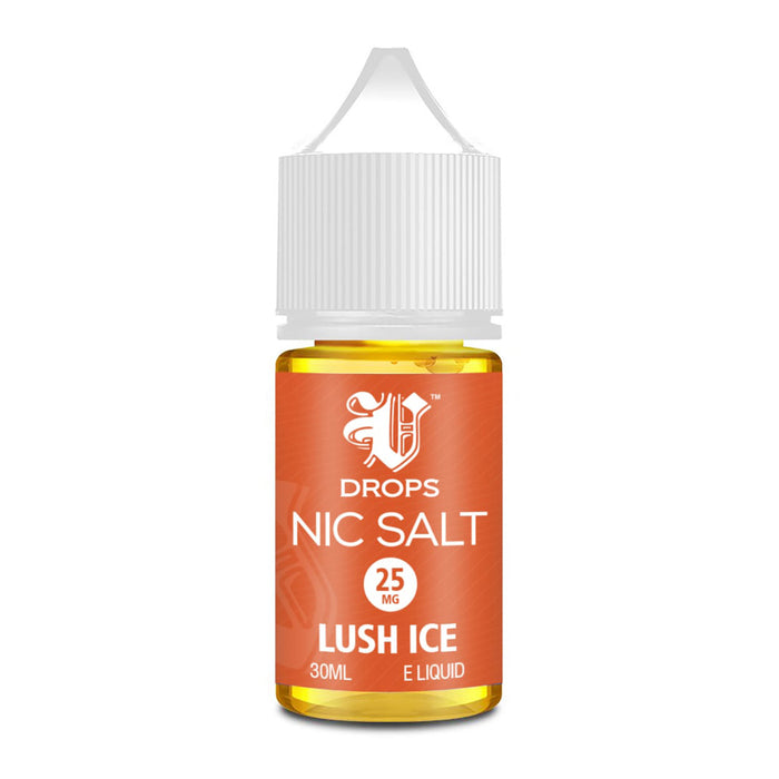 Lush Ice 30ml Nic Salt E-Liquid V Drops
