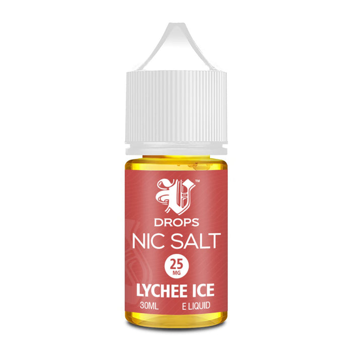 Lychee Ice 30ml Nic Salt E-Liquid V Drops
