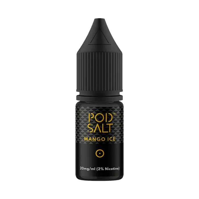 Mango Ice 10ml Nicotine Salt E-Liquid by Pod Salt