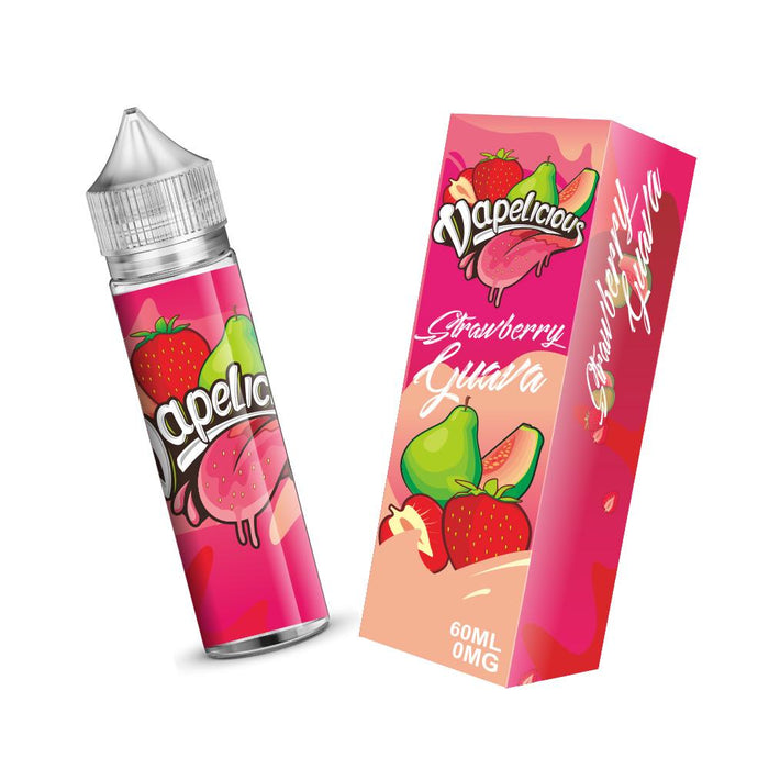 Strawberry Guava 50ml Shortfill By Vapelicious E-Liquids