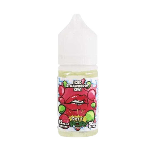 Strawberry Kiwi Iced Nic Salt E-Liquid by Pop Vapors