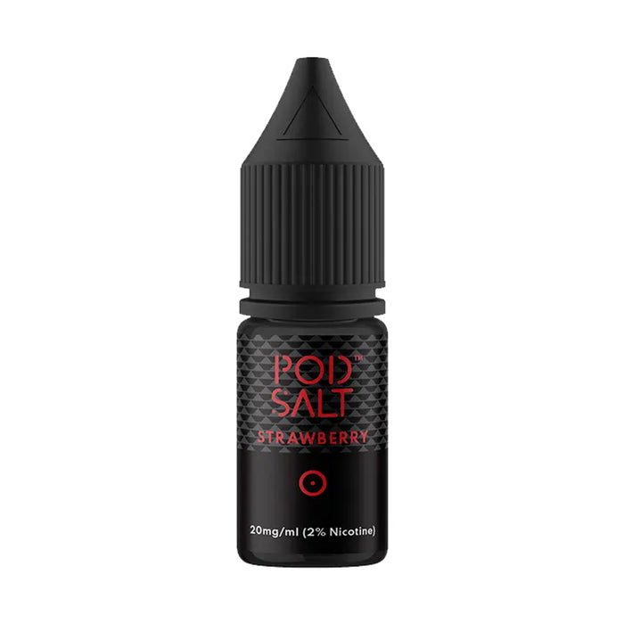 Strawberry 10ml Nicotine Salt E-Liquid by Pod Salt