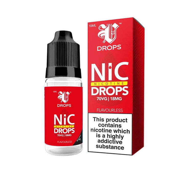V Drops Premium Nicotine Shots E-Liquid
