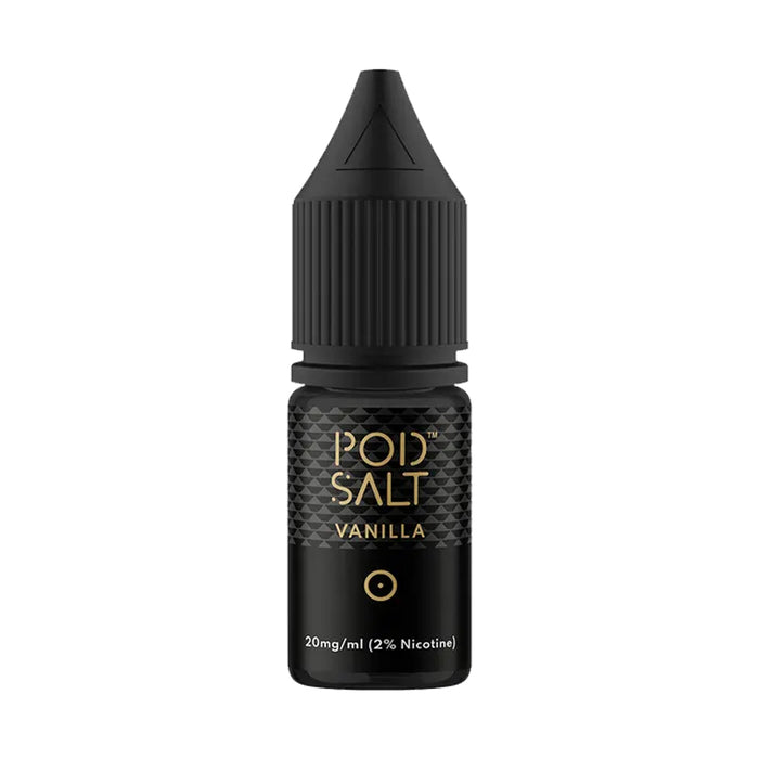 Vanilla 10ml Nicotine Salt E-Liquid by Pod Salt