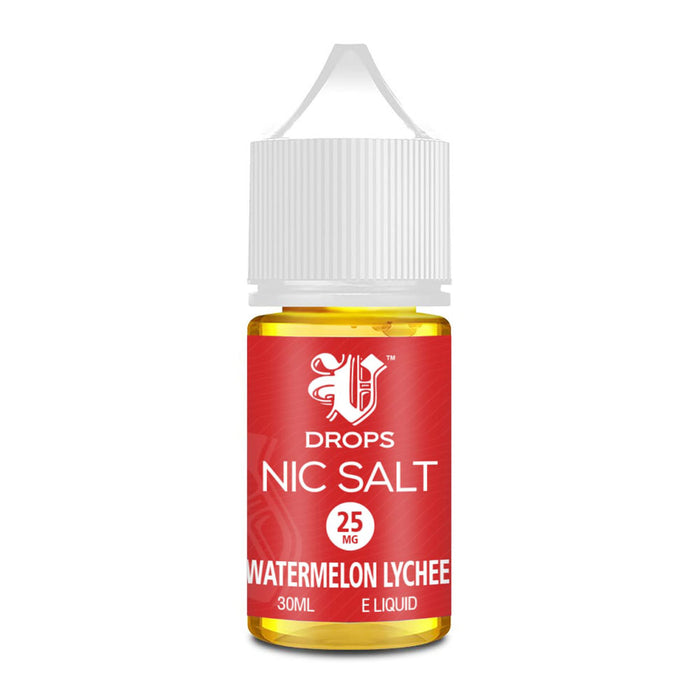 Watermelon Lychee 30ml Nic Salt E-Liquid V Drops